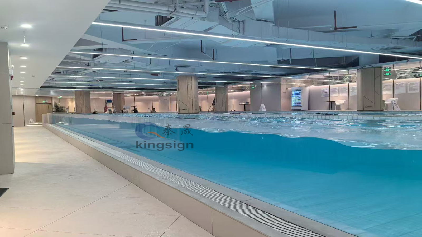 Kingssign 30m Délka 120 mm tlustý akrylový plech Okno bazén