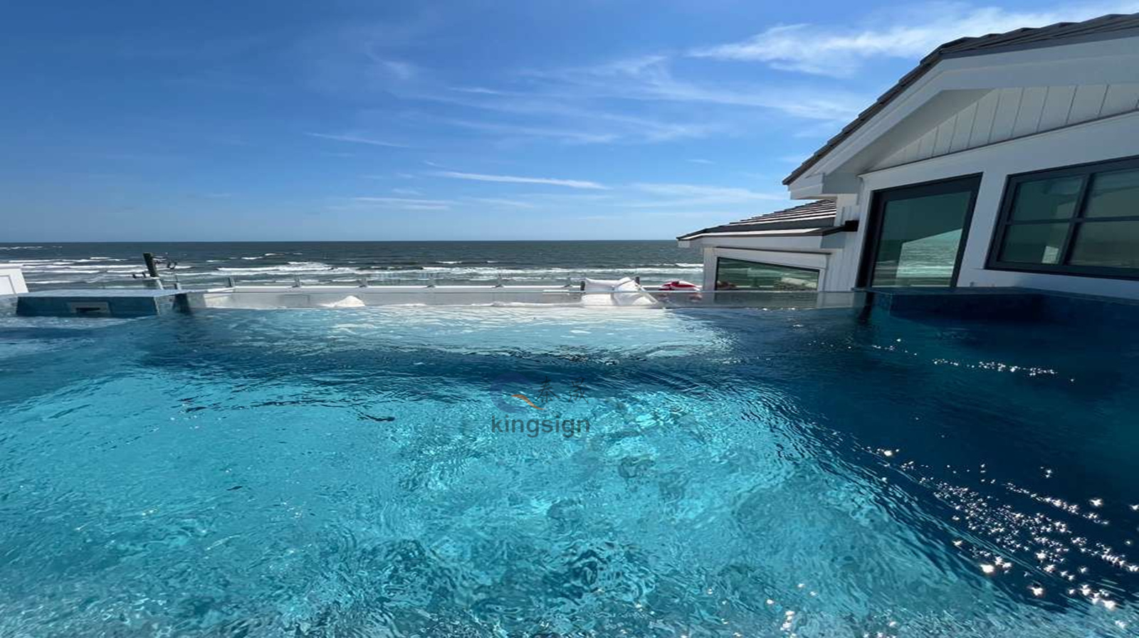 Kingssign Akryl Block Panel pro okno bazén