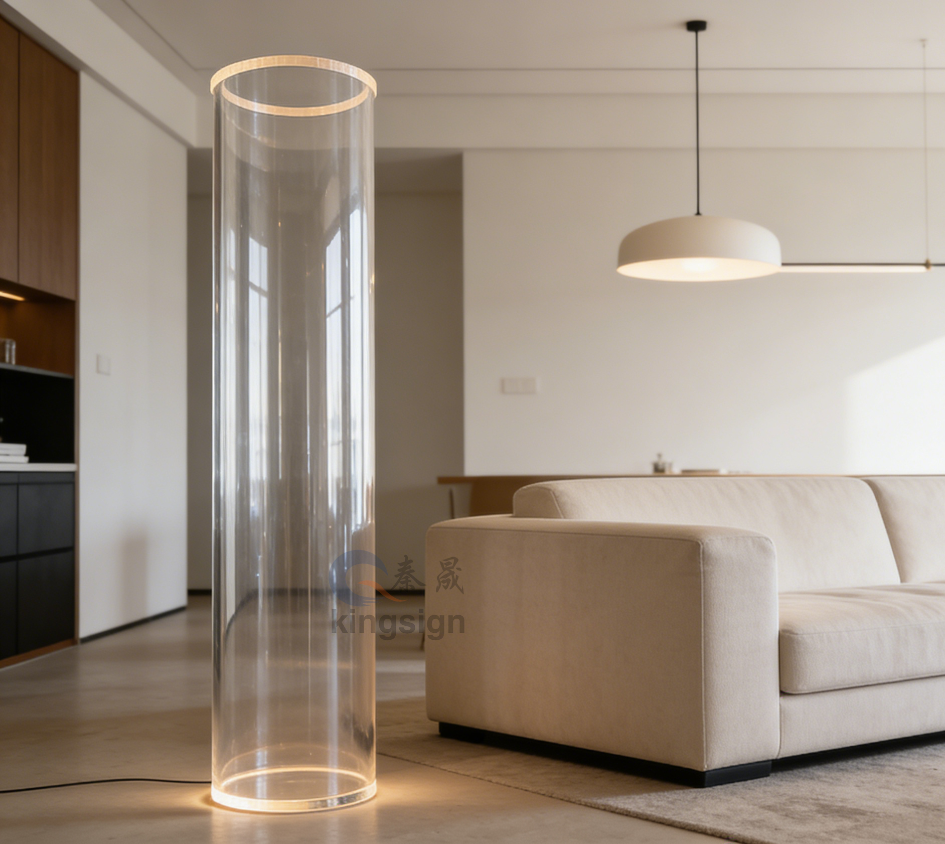 Kingsign akrylové trubky pro globální průmyslová a designová řešení